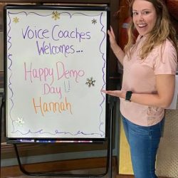 Voice Coaches welcomes Hannah